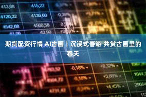 期货配资行情 AI古画｜沉浸式春游 共赏古画里的春天