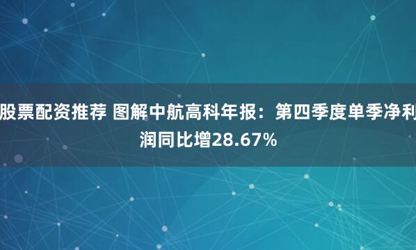 股票配资推荐 图解中航高科年报：第四季度单季净利润同比增28.67%