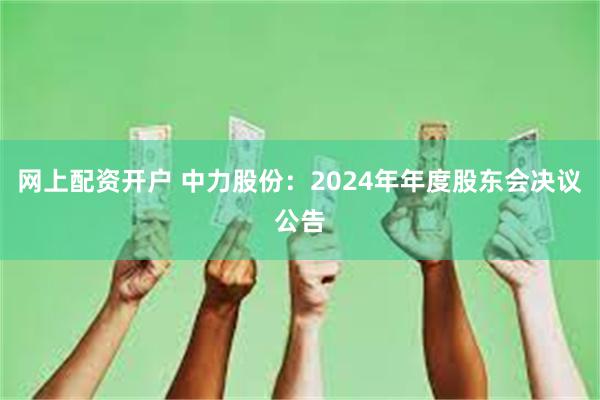 网上配资开户 中力股份：2024年年度股东会决议公告