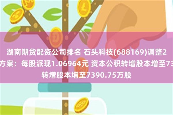 湖南期货配资公司排名 石头科技(688169)调整2024年分红方案：每股派现1.06964元 资本公积转增股本增至7390.75万股