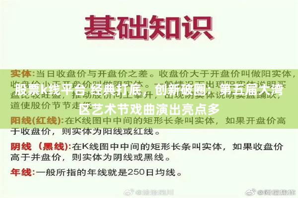 股票k线平台 经典打底，创新破圈：第五届大湾区艺术节戏曲演出亮点多