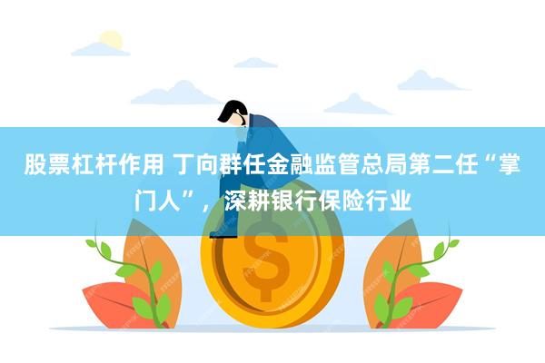 股票杠杆作用 丁向群任金融监管总局第二任“掌门人”，深耕银行保险行业